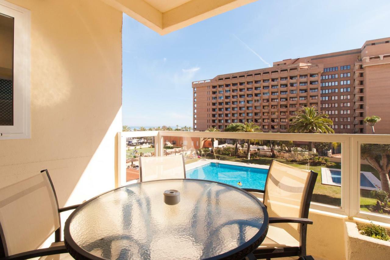 Hotel Apartamento Pyr Fuengirola Private Sunny Pool Side 外观 照片